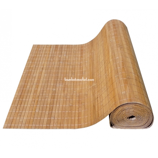Бамбуковые обои, 10х2,5м, тонированные, с нитью, матовый лак, планка 17мм – фото 11