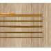 Бамбуковые обои, ширина 0,9м, кофейные, матовый лак, планка 17мм – фото 4