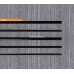 Бамбуковые обои, ширина 1,8м, серые, матовый лак, планка 17мм – фото 4